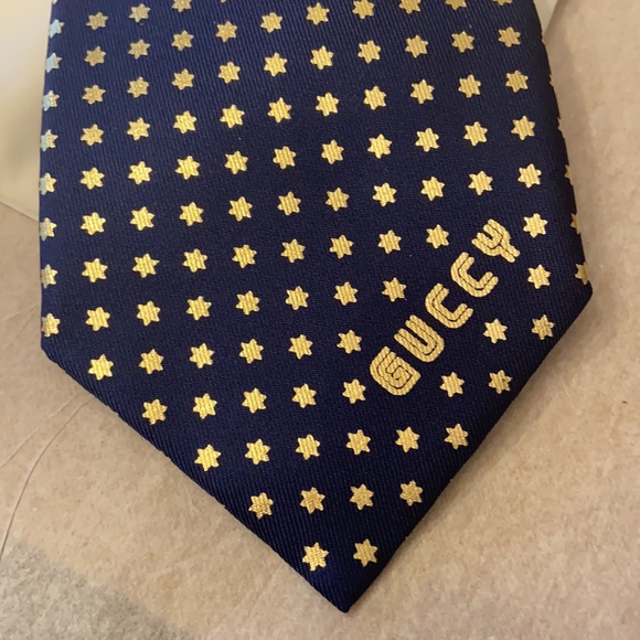 Authentic BNWT Gucci Starlet Neck Tie - Picture 3 of 9